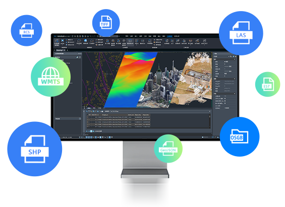 快速上手:CAD+GIS一体化引擎